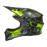 Каска O'NEAL 1SERIES VIBRANT BLACK/NEON YELLOW V.26