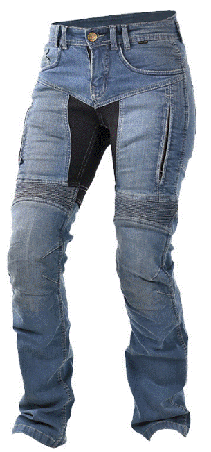 Дамски мото дънки TRILOBITE 661 PARADO REGULAR FIT BLUE