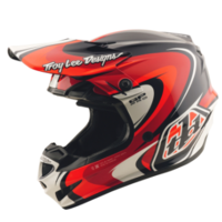 Mотокрос каска TROY LEE DESIGNS GP Pro Crossover - Navy/Red