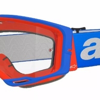 Мотокрос очила ALPINESTARS VISION 8 WORDMARK BLUE/OR CLEAR
