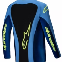 Мотокрос джърси Alpinestars TECHSTAR MELT YELLOW/BLUE