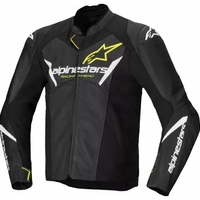 КОЖЕНО МОТО ЯКЕ ALPINESTARS Faster v3 Airflow BLK/WHT/YW