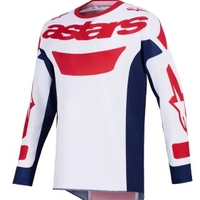 Мотокрос джърси Alpinestars RIWAY WH/BLUE/RED
