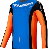 Мотокрос джърси Alpinestars TECHSTAR MELT ORANGE/BLUE