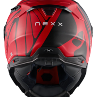 Каска NEXX X.WST3 B-SIDE RED BLACK MATT