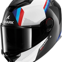 Каска SHARK SPARTAN GT PRO DOKHTA CARBON BLACK/WHITE/RED
