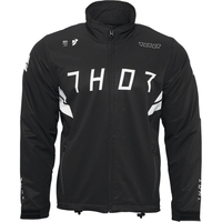 Ендуро яке THOR WARM UP JACKET BLACK/WHITE