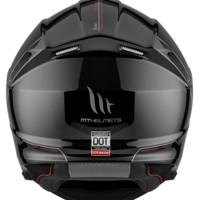 Отваряема каска MT GENESIS A1 GLOSS BLACK