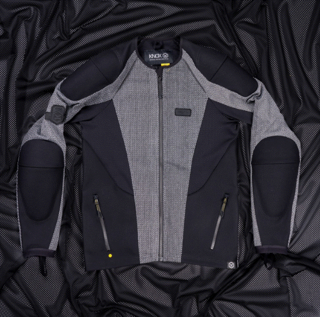 Лятно яке за мотор KNOX URBANE PRO® MK3 BLACK/SILVER