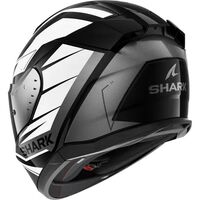 Каска SHARK D-SKWAL 3 SIZLER GLOSS BLACK/GREY/WHITE