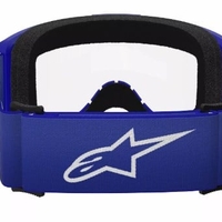 Мотокрос очила ALPINESTARS VISION 3 WORDMARK BLUE CLEAR