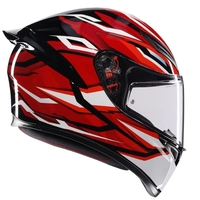 КАСКА AGV K1 S LION BLACK/RED/WHITE