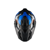 Адвенчър каска NEXX Y.TRAVL PRIMAL BLUE NEON MATT