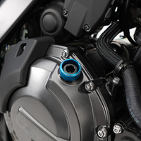 Цветна приставка за ПРОБКА ЗА МАСЛО BARRACUDA Ø35 BLUE