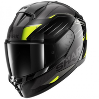 Каска SHARK RIDILL 2 BERSEK BLACK/GREY/YELLOW FLUO