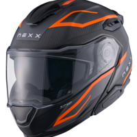 Каска NEXX X.LIFETOUR FLIP UP PRO MILE ORANGE GRAY