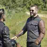 Мото яке Trilobite 964 Acid Scrambler DENIM BLACK