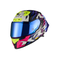 Каска NEXX X.R3R ZIGER PURPLE/BLUE