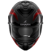 Каска SHARK SPARTAN GT PRO CARBON RITMO BLACK/RED GLOSS