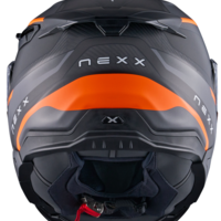 Каска NEXX X.LIFETOUR FLIP UP PRO MILE ORANGE GRAY