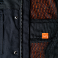 Текстилно мото яке ICON Upstate Canvas National BLACK