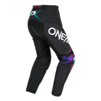 Дамски мотокрос брич O’NEAL ELEMENT VOLTAGE BLACK/MULTI