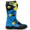 Детски мотокрос ботуши SIDI FLAME LIGHT BLUE/LIME