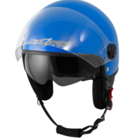 КАСКА ЗА СКУТЕР A-PRO TRAFFIC BLUE