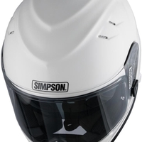 Каска SIMPSON VENOM SOLID GLOSS WHITE