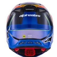 Мотокрос каска ALPINESTARS SM10 ERA BLUE/RED/YL