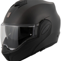 Модуларна каска SCORPION Exo-Tech Evo Carbon Solid Matt Black