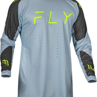 Мотокрос блуза FLY RACING Evolution DST - Ice Grey/Charcoal/Neon Green