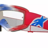Мотокрос очила ALPINESTARS VISION 5 CORP RED/WT/BL CLEAR