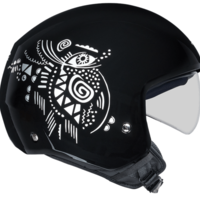 Каска за скутер NEXX  Y.10 ARTVILLE BLACK WHITE