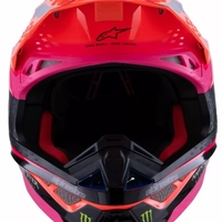 Мотокрос каска ALPINESTARS SM10 Deegan OR/PU/PK