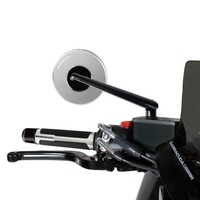 Огледала за мотор BARRACUDA SKIN-S B-LUX SILVER