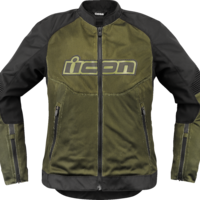 Дамско мото яке ICON Women's Overlord3 CE GN