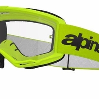 Мотокрос очила ALPINESTARS VISION 3 WORDMARK YLW CLEAR
