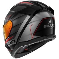 Каска SHARK D-SKWAL 3 SIZLER BLACK/GREY/RED