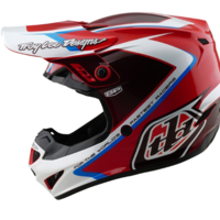 Детска мотокрос каска TROY LEE DESIGNS GP Shutter - Red/White