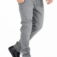 Мото дънки JOHN DOE PIONEER MONO LIGHT GRAY