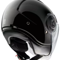КАСКА ЗА СКУТЕР MT VIALE S SOLID A1 GLOSS BLACK