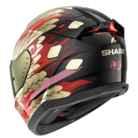 Каска SHARK SKWAL i3 VENUM Black Red Gold