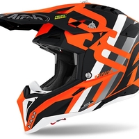 Каска AIROH AVIATOR 3 RAINBOW ORANGE MATT