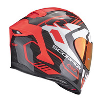 Каска Scorpion Exo R1 Evo Carbon Air Supra Black-Red