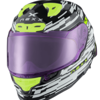 Каска NEXX X.R3R X.R3R GLITCH RACER RED WHITE