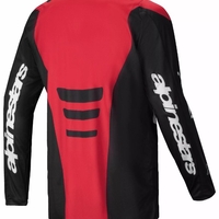 Мотокрос джърси Alpinestars FLUID HAUL BLACK/WHITE