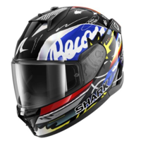 Каска SHARK D-SKWAL 3 STREETRUSH BLACK/BLUE/RED/WHITE