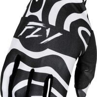 Мотокрос ръкавици FLY RACING Lite L.E. Abyss- White/Black 2025