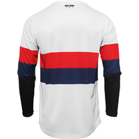 Мотокрос джърси THOR HALLMAN DIFFER DRAFT WHITE/RED/NAVY